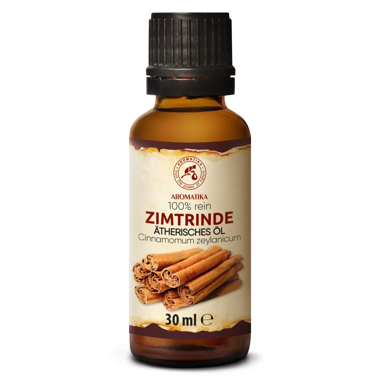 Olejek Eteryczny z Kory Cynamonu 30 ml - Cinnamomum Zeylanicum - Olejek Aromatyczny do Dyfuzora - Aromaterapia - Świece Zapachowe - Mydła - Długotrwały aromat - Odświeżanie Powietrza