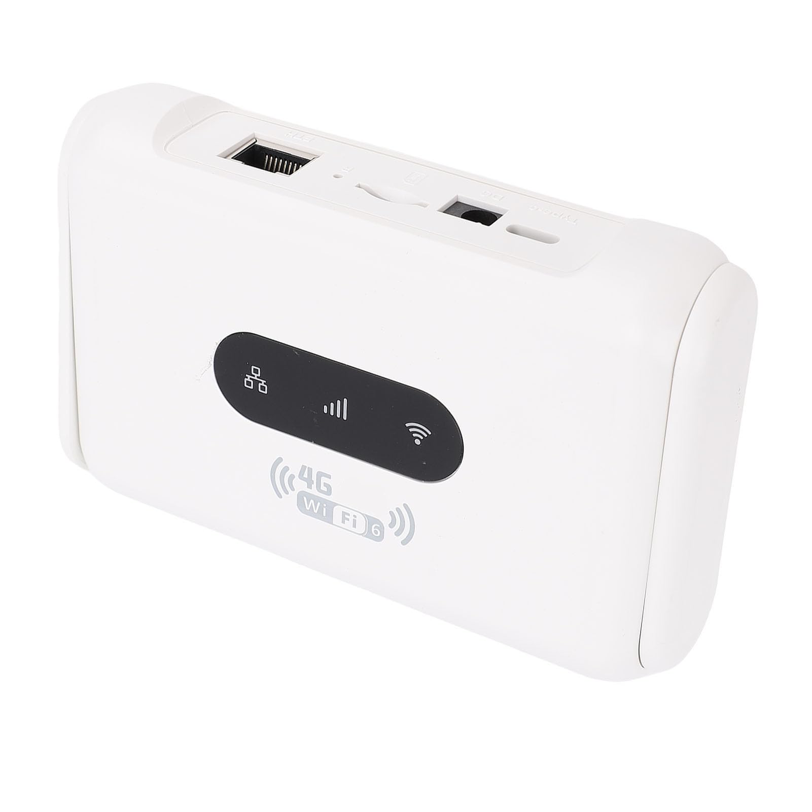 Tosuny Router WiFi 4G LTE Sbloccato con Slot SIM, 300Mbps, per Uso | 4G CPE Wireless Modem Router, Dual Antenna, for Home and Travel
