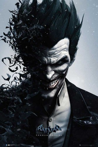 Empire Merchandising GmbH Poster avec cadre Motif Batman Arkham Origins Joker
