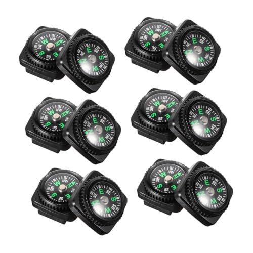 Brújula de pulsera para exteriores Yardwe 25 piezas