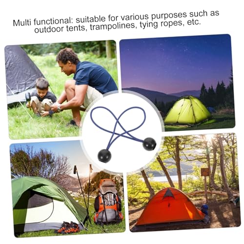Cordes élastiques de camping Mipcase pour tentes et poteaux - 3