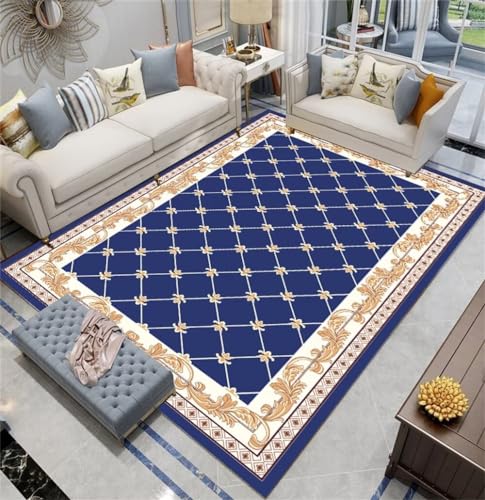 Tapis de bureau pour ado garçon style football oriental résistant 50x80cm