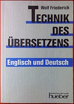 Paperback Technik des Übersetzens. (German Edition) [German] Book