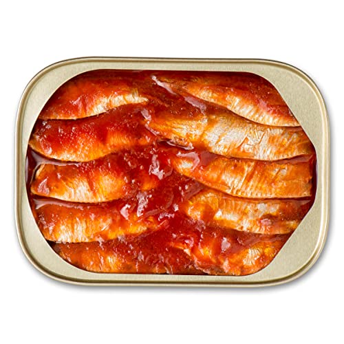 King Oscar Wild Caught Sardines Zesty Tomato, 3.75 Ounce (Pack Of 12) #TOP2