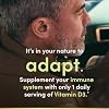 Nature's Bounty Vitamina D3 5000 UI Softgels, 240 unidades, Softgel 240 unidades (Paquete de 1) 8