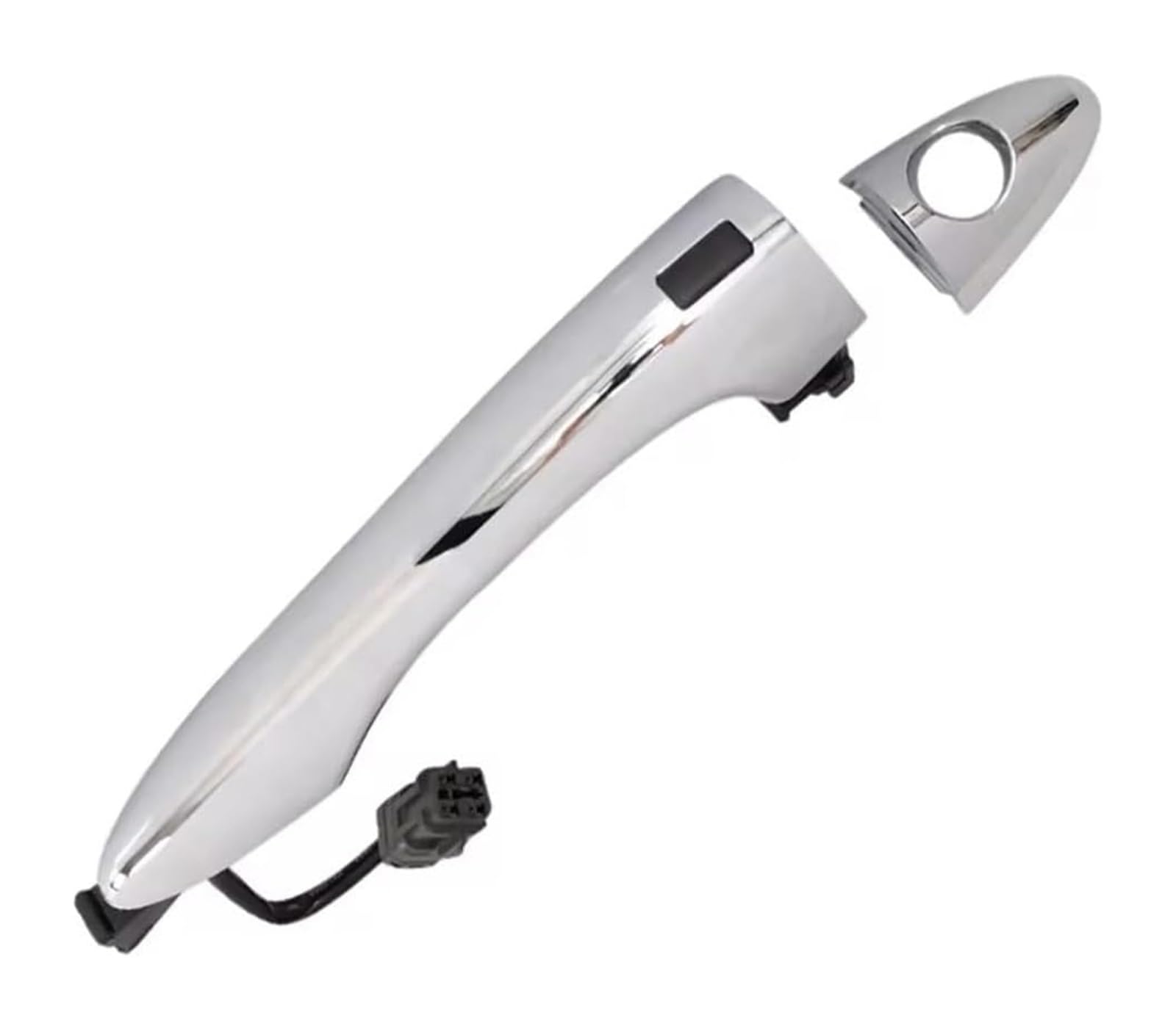 WEKPOPMEVL Outside Door Handle Cover for Kia for Sportage 2011-2016 82651-3W710 82661-3W710 Cover Exterior Door Handle Car Outside Front Left Right Chrome(Front Right)