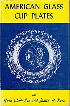 Hardcover American Glass Cup Plates Book