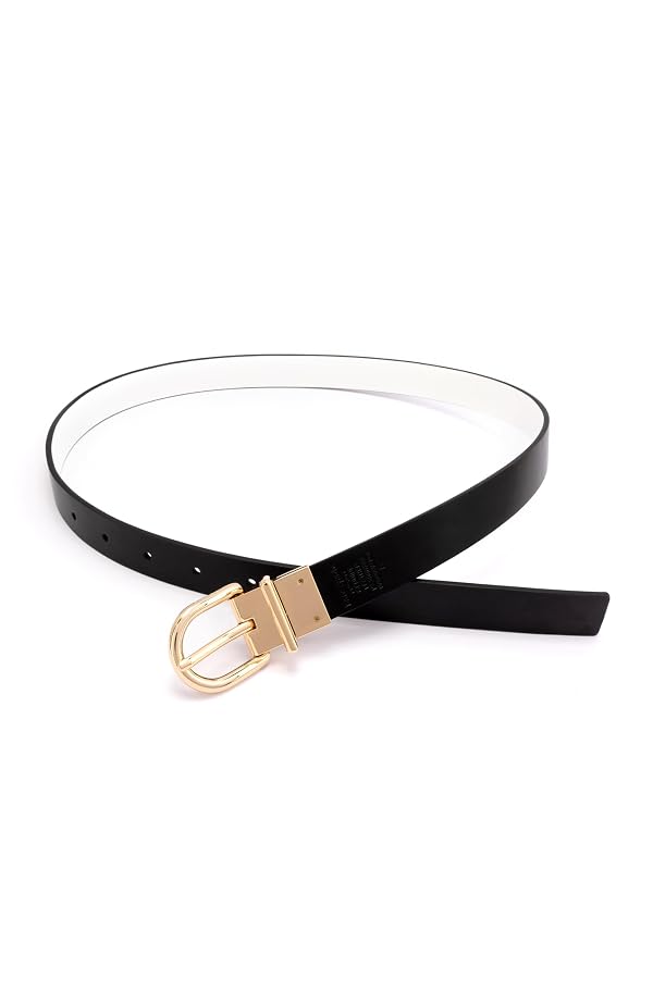 Kate Spade New York Women's 1 Inch Reversible Belt Smooth Split, Leather Accessory with Adjustable Sizing by kate spade new york - Image 6