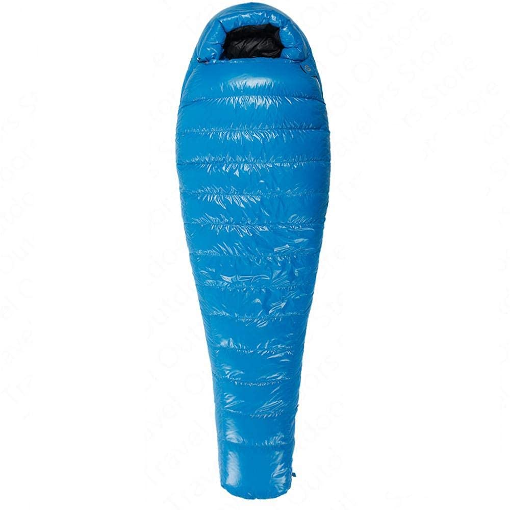 Śpiwór 95% puch gęsi Śpiwór 15D Nylon Wodoodporny Fp800 Ciepły komfort Outdoor Camping (G3)