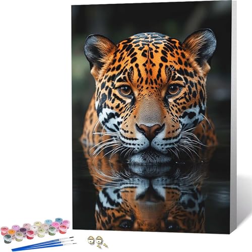 �������G �q���E Paint by Numbers ���� �y�C���g�o�C�i���o�[, ��l�p�����h��G�L�����o�X�N���t�g �u���V�ƃA�N�����G�̋��, �I�t�B�X �C���e���A ���r���O����, �����ւ̃M�t�g 60x80CM -zjn2604PC