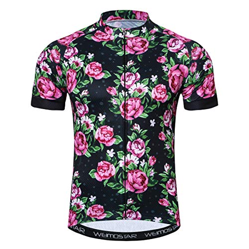 Weimostar Team Bicycle Men Sports Shirts Comfortable Cycling Jersey Youth Outdoor Mountain Bike Wear