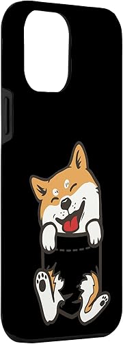 Miniatura 3 de Funda de regalo para iPhone 13 Pro Max Pocket Shiba Inu Feet Cute Doge Akita Dog Lover