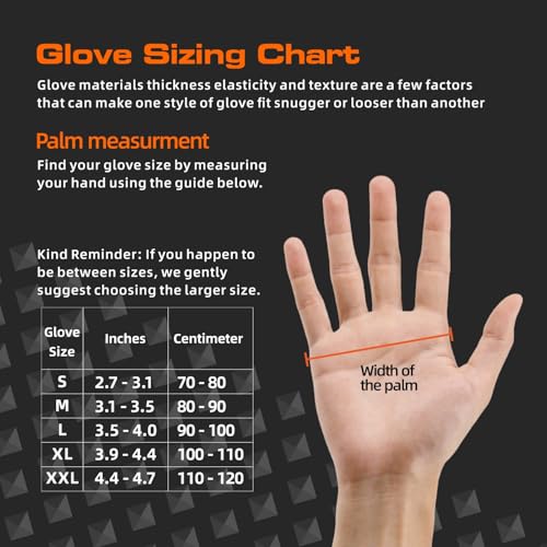 10mil Nitrile-Gloves Disposable-Black Chemical-Resistant Rubber - Mechanic Gloves Heavy Duty Latex Free Diamond Grip(120, X-Large)