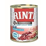 Rinti Kennerfleisch Junior Rind | 12x 800g Hundefutter nass