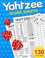 Algopix Similar Product 16 - Yahtzee Score Sheets Record Score Pads