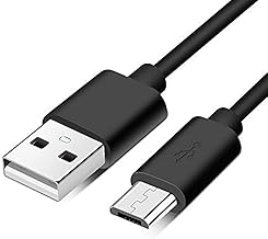 YCWZZH 5FT Replacement Mirco USB Charger Charging Cable Power Cord for OneTouch Verio Flex (Not Compatible with OneTouch Verio IQ Models) - Black