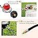 JEASOM 0-10 PSI Adjustable Propane Regulator with 5 FT QCC1/Type1 Hose, High Pressure Propane Regulator Compatible with GasOne, CreoleFeast, ROVSUN, Outvita Turkey Fryer, 1/8-in Male Orifice Connector