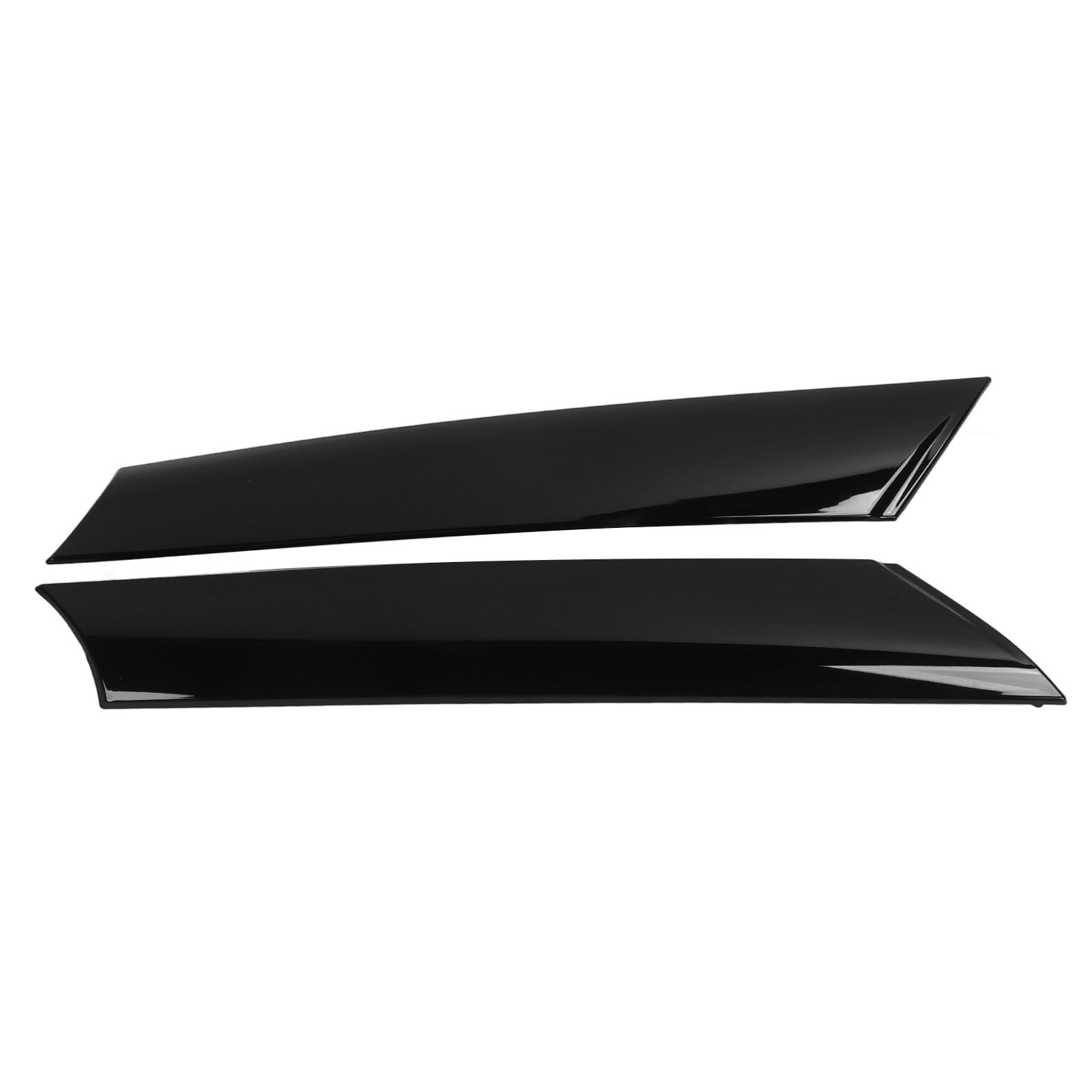 Moldura Pilar Parabrisas A, 2 Piezas 51137128157 Reemplazo Cubierta Moldura de Panel de Ajuste de Pilar de Parabrisas Exterior para Mini R50 R53 Cabriolet R52, Accesorios Coche
