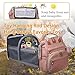 Astro alan Baby Diaper Bags with Changing Station, Waterproof Diaper Bag Backpack for Moms Dads with USB Charging Port, Baby Shower Gifts, Large Capacity diaper backpack, Pink