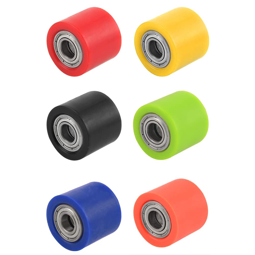 Tendicatena Bici Rullo Tenditore Catena Puleggia 8mm, Guida Rotella Tendicatena Per Rullo Puleggia Catena Di Trasmissione, Per Moto Strada Atv, Blu Tende Per Bici Da Strada - 6