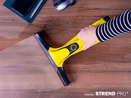 STREND PRO Fensterreiniger Elektrisch für PERFECT Fenster Putzen | Fensterputzer mit Sprühflasche und Mikrofaserwischer |set für Auto/Fliesen| Akku reinigungsgerät