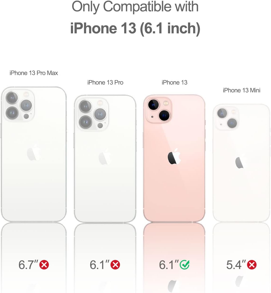 SURITCH Compatible with iPhone 13 Case, Built-in Screen Protector Compatible with iPhone 13 Phone Case for 360 All-Round Protection, Full-Body Hybrid Shockproof Rugged TPU Bumper Cover - Gold Marble