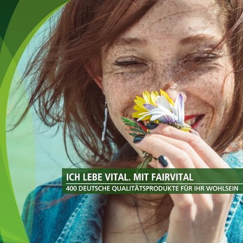 Fairvital | Saccharomyces Boulardii - 90 Kapseln - HOCHDOSIERT mit 320mg pro Kapsel - VEGAN - standardisierte wohlwollende Hefekultur