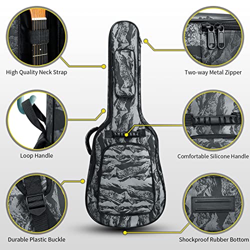 Housse pour guitare électrique 99 cm 101,6 cm, Argenté., Classique - Les Beatles, Paul McCartney, John Lennon, RIngo Starr, George Harrison Housse pour guitare électrique 99 cm 101,6 cm, Argenté., Classique – Image 3