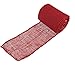 BambooMN 5.5" Inch wide Color Burlap Fabric Craft Ribbon Roll - 10 Yards - Hemp Jute - 1x Cranberry