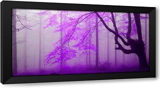 ArtDirect Lilac forest 808 Custom Framed Art Print Giclee Print or Canvas Options with Various Sizes and Customization by Palacios, J.A.
