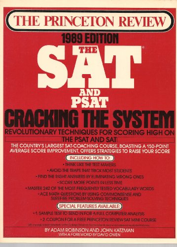 PR SAT/PSAT 1989 0679721355 Book Cover