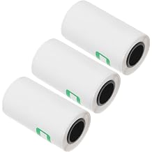 3 Rolls Thermal Sticker Roll, Self Adhesive Paper, 50mm X 3.5m