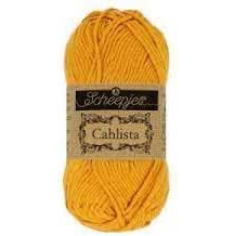 Scheepjes - Scheepjes Cahlista 249 Saffron Yarn - 1x50g