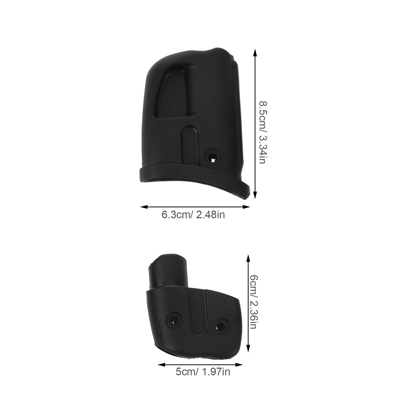 Gatuida Hebilla Plegable de Liberación Rápida para Cochecito, Juego de 6 Piezas de Plástico Resistente, Cierre Seguro para Plegado Fácil y Ajuste, Accesorios Prácticos para