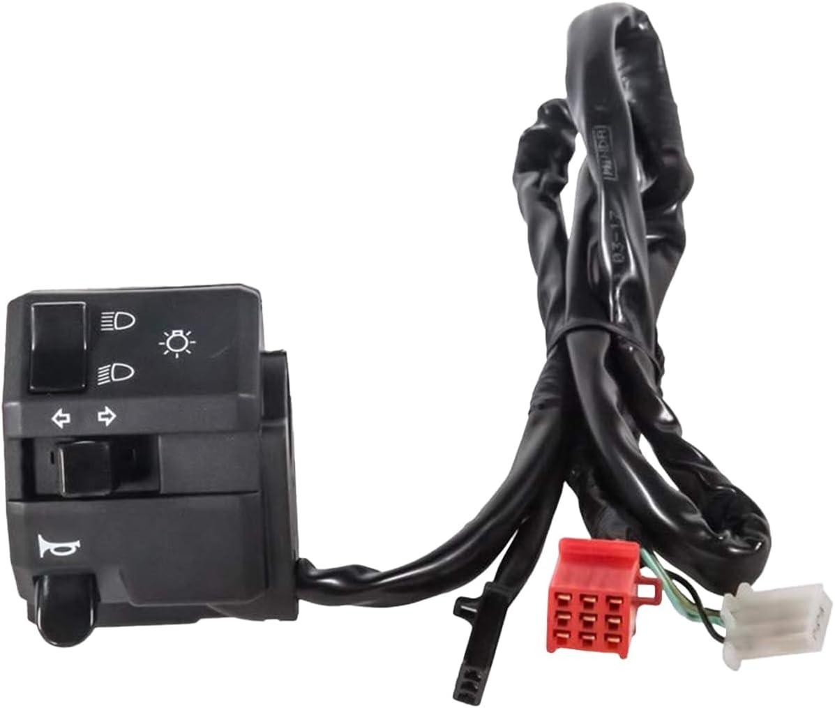 UNO Minda SW-0671M-M01 HANDLE BAR SWITCH- LEFT SIDE (SELF START) For-BAJAJ-AVENGER 220 CRUISE/AVENGER 150 STREET, Mechanical, 2_Way, Black