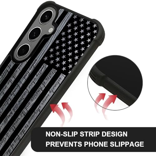 Coque Samsung S24 S25 Plus drapeau américain en TPU antichoc - 2