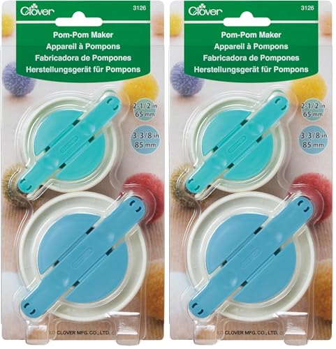Image of Clover Pom-Pom Maker Large (Pack of 2)