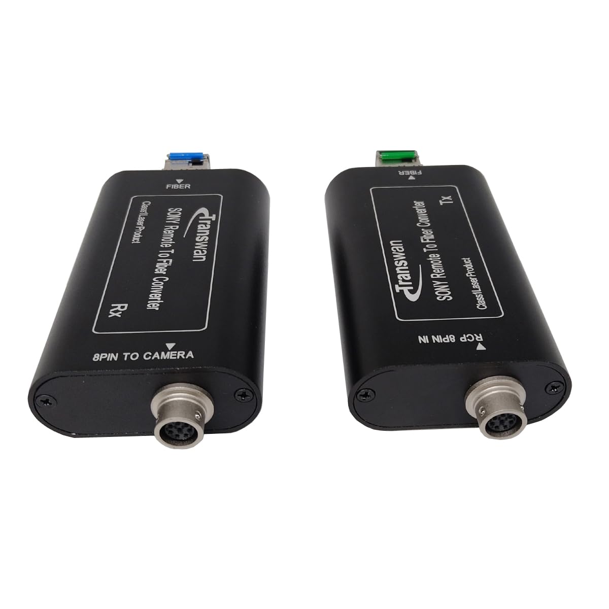 Camera 8 Pin Remote Controller RM-B150 to Fiber Converter Over 0~10 Kilometers Single-Mode Fiber (BY-SRCP-915DF(Over 2 Strands SMF))