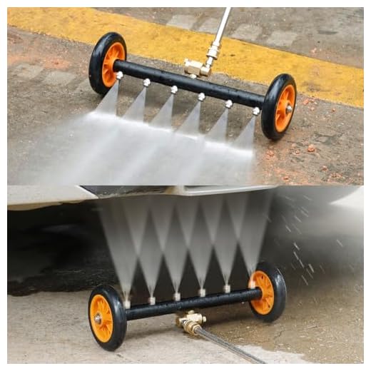 15" Dual-Function Undercarriage Washer