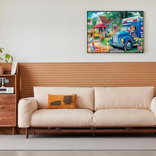 Image of Jigsaw Puzzles 500 Pieces for Adults, 500 Pieces Puzzles for Adults Seniors, Challenging Puzzle Perfect for Game Night, Pieces Fit Together Perfectly Colorful Puzzle Gift for Friends 20.5 x 15 in