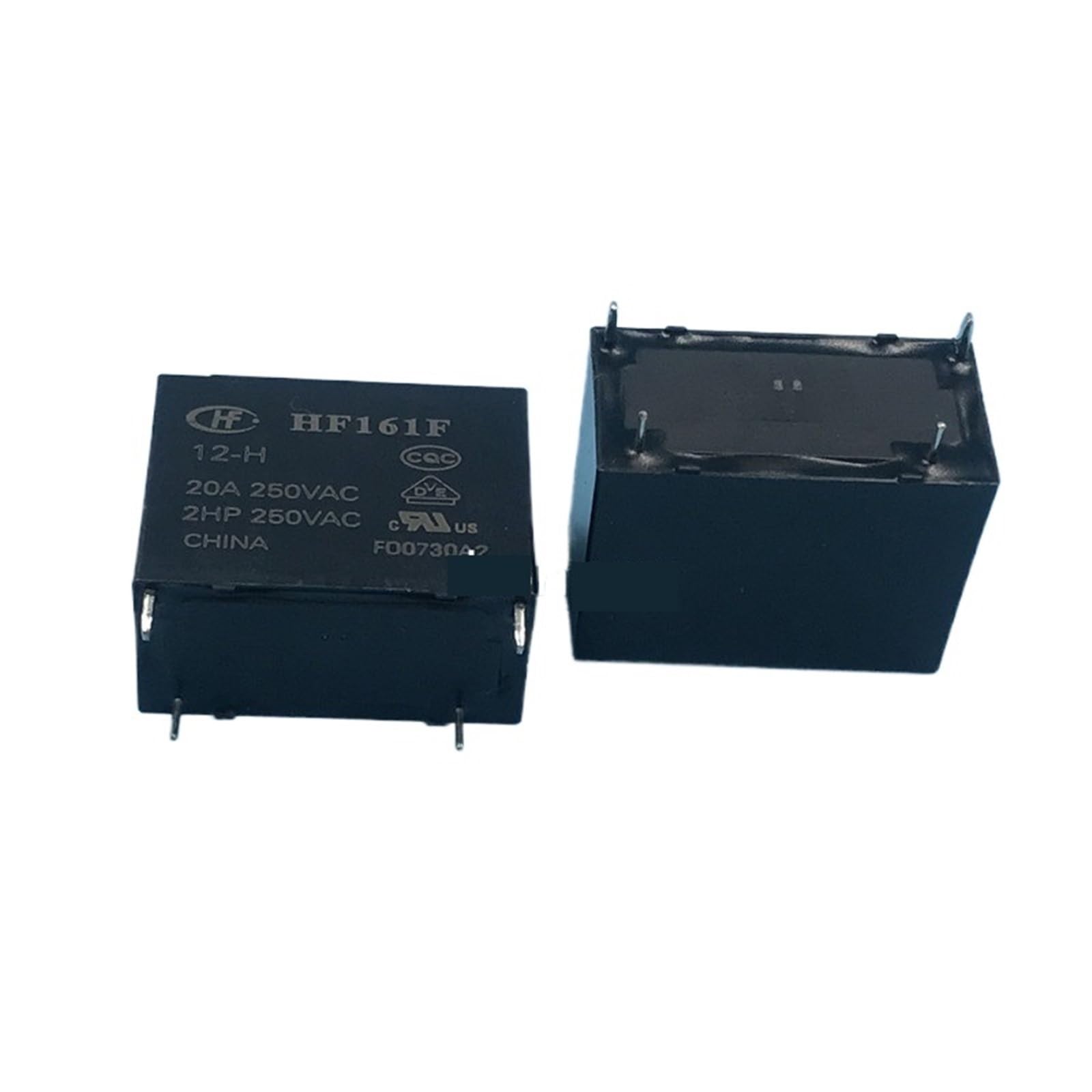1 unidad/HF161F-12-H relé CC 12 V 20 A 4 pines
