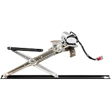 741-950 Power Window Motor and Regulator Assembly Front Left Driver Side Compatible with 1997-2001 Honda CR-V Black