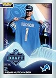 2022 Panini Instant Draft Night Football #2 Aidan Hutchinson Rookie Card Lions