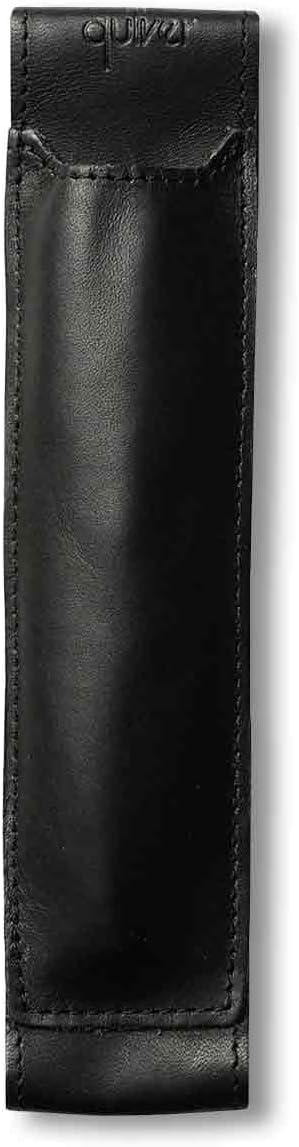 Quiver Pen Holder for Notebook, Double Pen Holder, Full Grain Leather, Elastic, Reusable, Non-Adhesive, Fits A5 Notebooks, Journals, Planners, and Tablet Cases 8-8.5 Inches (20.3-21.5 cm) Tall