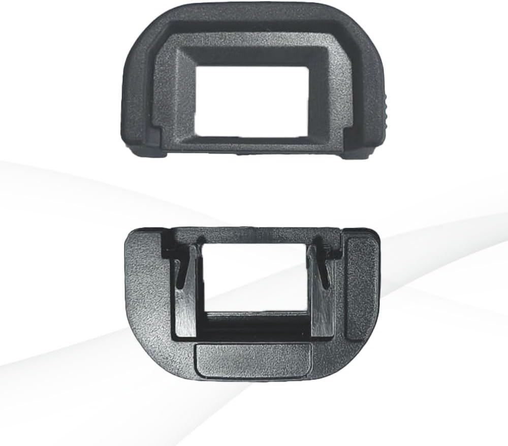 2 Pack Eyecup Soft Comfort Cover Protector Compatible with EOS Rebel T7 T7i T6i T6s T6 T5i T5 T4i T3i T3 T100 XSi XTi XT SL3 DSLR Camera Replacement for EF Eye Cup