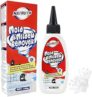 NATRUTH Mold Remover Gel, Gentle Household Gel, Remover Mildew, Remover Wall Mold Cleaner, Remover Black Mould, 120g