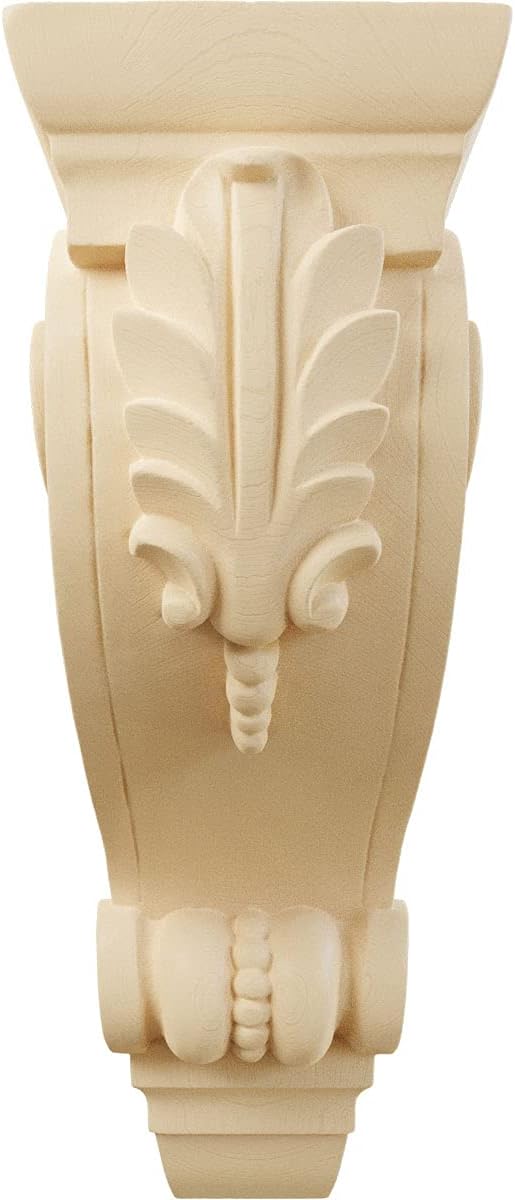 Fеаturеd Prоduсt Ekena Millwork COR04X08X13FIMA-CASE-6 Large Fig Leaf Wood Corbels, 4 3/4W x 8D x 13 1/4H, Maple 🔥 Hоt Dеаlѕ Ekena Millwork COR04X08X13FIMA-CASE-6 Large Fig Leaf Wood Corbels, 4 3/4W x 8D x 13 1/4H, Maple