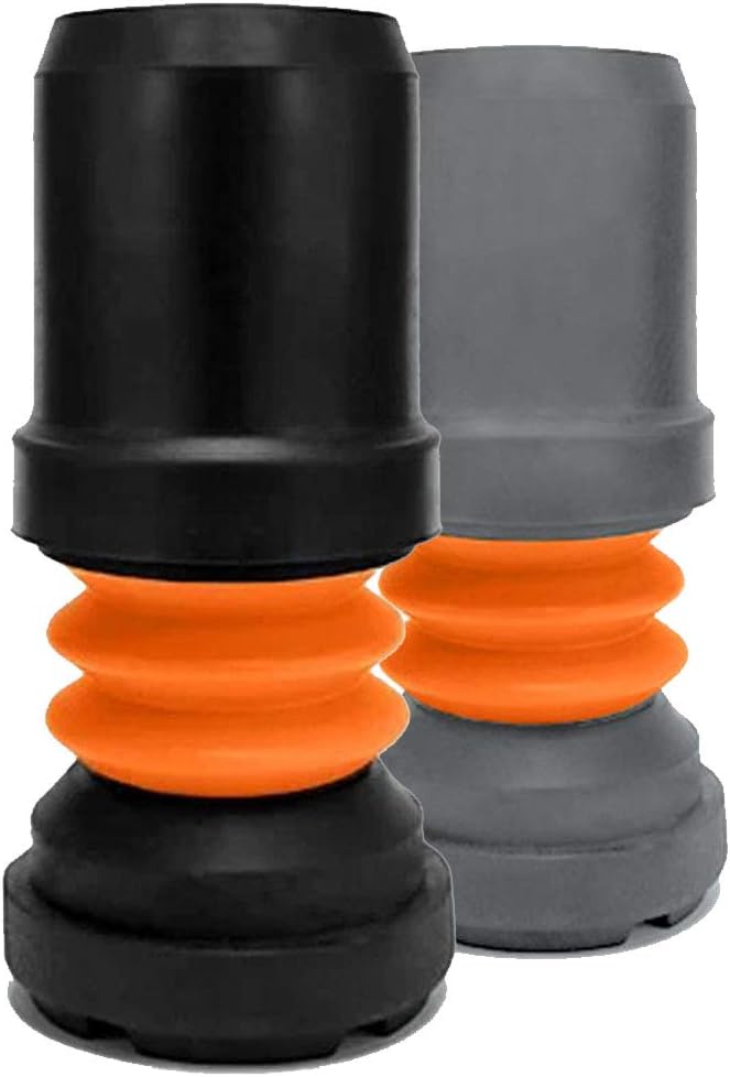 FlexyfootStandard Black Shock Absorbing Ferrule - 19mm