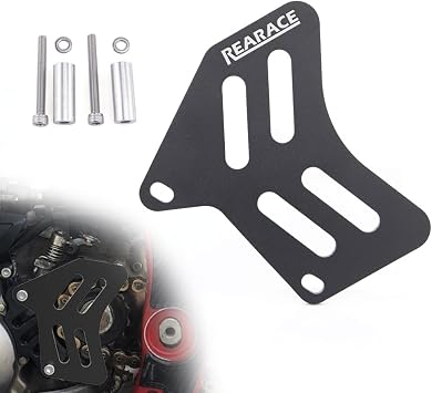 Front Sprocket Cover Chain Guard Fit for YFZ450R / SE 2009-2025 | 4.0mm Aluminum, Prevents Chain Deviation, Protects Sprocket & Components, No Drilling Required, Hardware Included