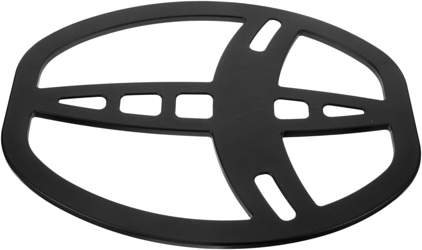 Detector Coil Cover for Metal Detector, Black Plastic Protective Accessory